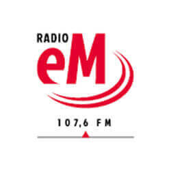 Radio eM 107,6 FM logo